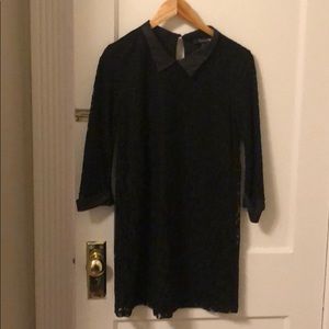 Forever 21 lace dress with collar detail